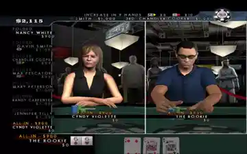 World Series of Poker 2008 (USA) screen shot game playing